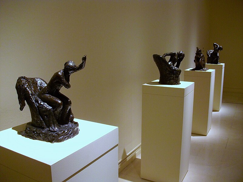 File:Escultures de Degas en una exposició temporal a l'Institut Valencià d'Art Modern.jpg