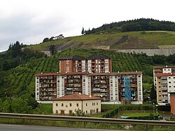 A residential area in Eskoriatza