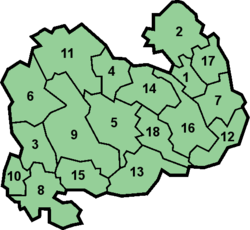 Die Gemeinden von Südsavo