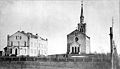 Kościół przed rozbudową (1858)