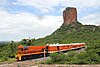 A Bolivian passenger train