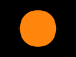 Черный флаг F1 с оранжевым кругом.svg