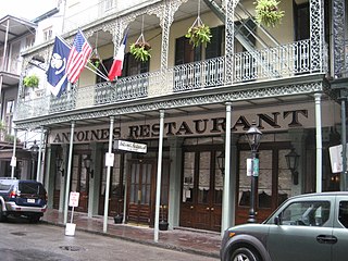 <span class="mw-page-title-main">Antoine's</span> New Orleans restaurant