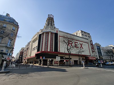 Grand Rex in Paris by Auguste Bluysen, John Eberson, Henri-Édouard Navarre and Maurice Dufrêne (1932)