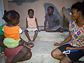 Female Nigerian Kids playing a stone game, 'WALE'.jpg