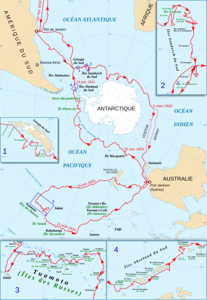 File:First Russian Antarctic Expedition route - fr.svg