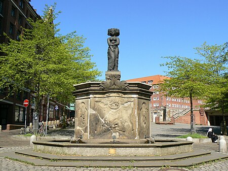 Fischmarktbrunnen Hamburg2008