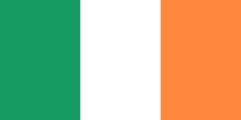 The symbol of the Republic:
The Irish tricolour which dated back to the Young Ireland rebellion of 1848. Flag of Ireland.svg