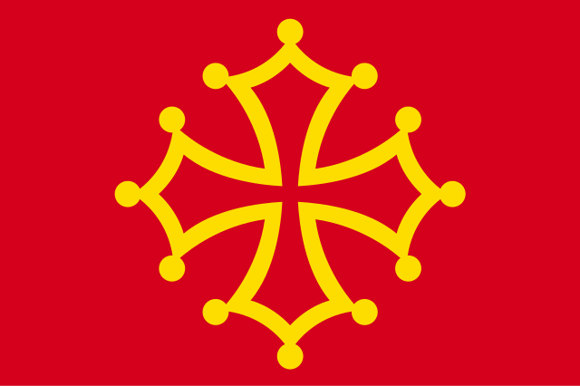 Description de l'image Flag of Occitania.svg.