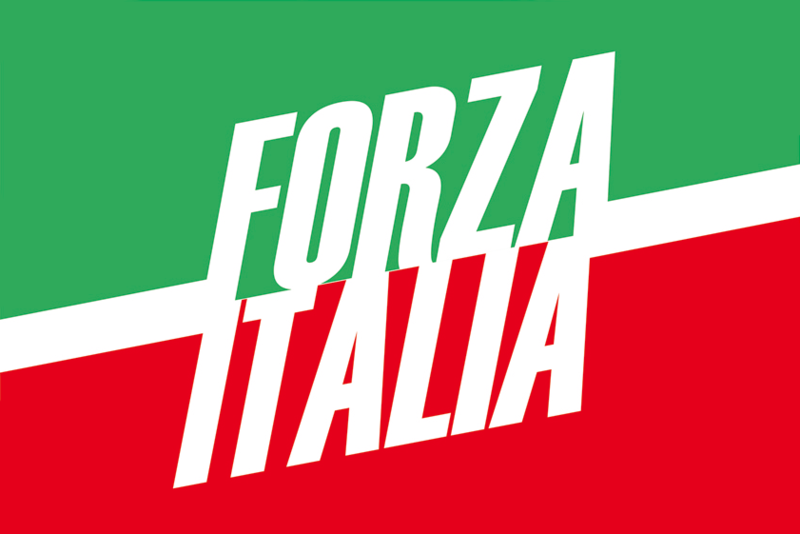 File:Flag of the Forza Italia.png