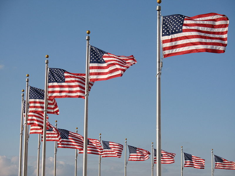 File:Flags circling the Washington Monument.JPG