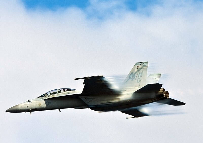 File:Flickr - Official U.S. Navy Imagery - A jet breaks the sound barrier during an air power demonstration for participants of a tiger cruise..jpg