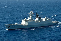 Forty Ships and Submarines Steam in Close Formation During RIMPAC - Hengshui (572) 160728-N-SI773-1974 (cropped).jpg