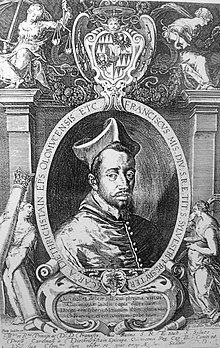 Kardinal Franz Seraph von Dietrichstein, Bischof zu Ölmutz wurde 1608 stark kritisiert (Quelle: Wikimedia)