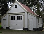 Koethuis / garage van landhuis De Pauwhof