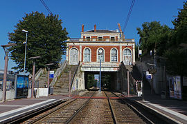 Gare de Bas-Meudon à Meudon.