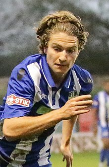 George Moncur, bishop's Stortford F. C. pemain sepak bola, November 2017.jpg