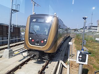 <span class="mw-page-title-main">Gimpo Goldline</span> Light rail line in Gyeonggi-do and Seoul, South Korea