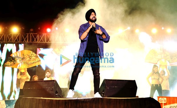 Grewal performing live in Chandigarh