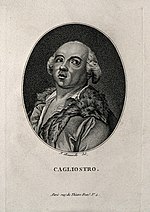 Thumbnail for File:Giuseppe Balsamo Cagliostro. Stipple engraving by F. Bonnevi Wellcome V0000951.jpg