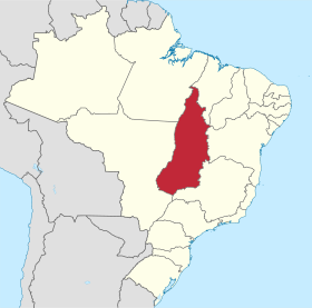 Localização de Goiás
