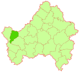 District de Gordeevsky - Carte