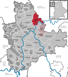 Kaart van Gräfendorf