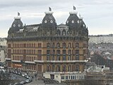 The Grand Hotel in Scarborough is a Grade II* listed building. At the time of its grand opening in 1867, it was the largest hotel and the largest brick structure in Europe.