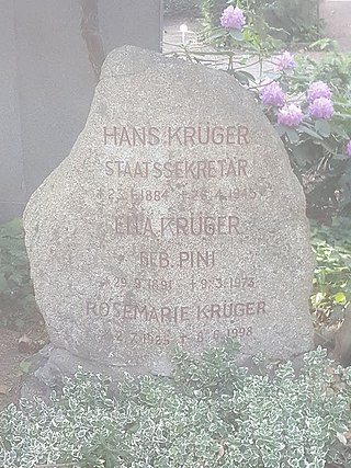 Hans Krüger (1884–1945)