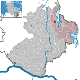 Läget för kommunen Harmsdorf i Kreis Herzogtum Lauenburg