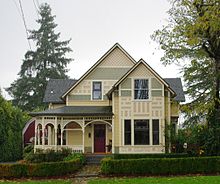 The house in 2009 Harry A. Crosley House - Forest Grove, Oregon.JPG