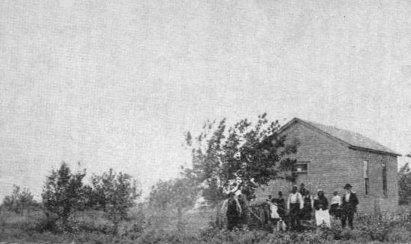 First Hedrickite meetinghouse on the Temple Lot