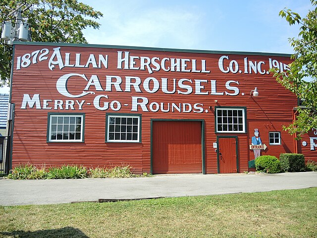 Image: Herschell Carrousel Factory Face On