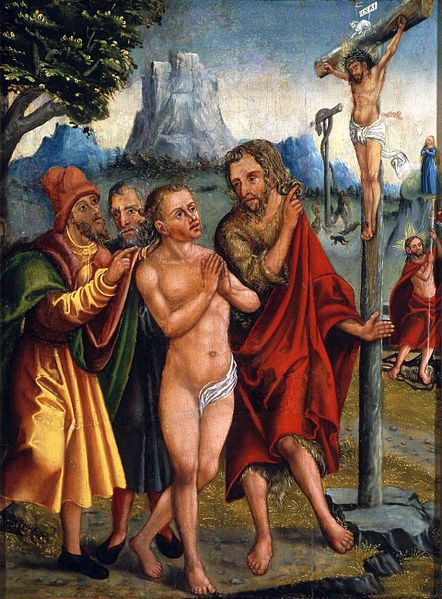 Allegory of Salvation by Antonius Heusler (c. 1555), National Museum in Warsaw.