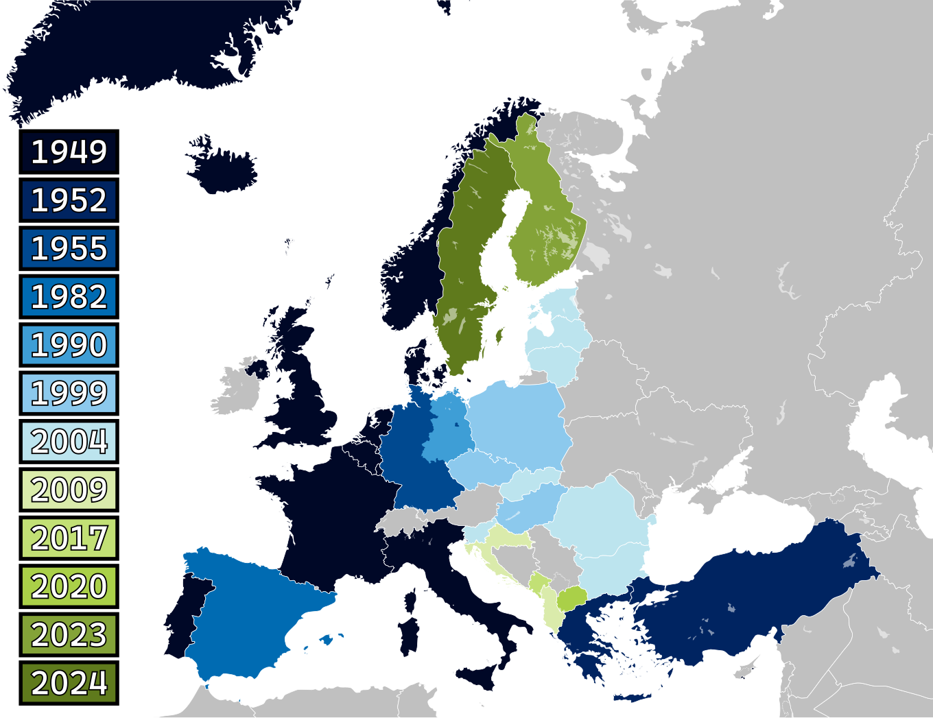 北大西洋条約機構（NATO）の拡大