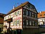 Half-timbered home in Hofhausstrasse, Seckbach, Frankfurt, Hesse, Germany