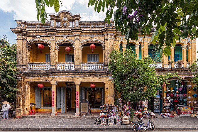 A shophouse in Hội An, Ancient Town, Vietnam.