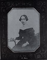 Clementine Feldmann, daguerrotypie, asi 1845