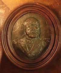 Portrait de Jules Cadenat, bronze