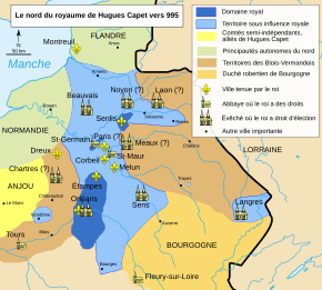 Hugues Capet: Biographie, Le royaume de Hugues Capet, Ladministration au temps de Hugues Capet