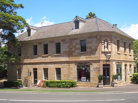 A shop building in Hunters Hill