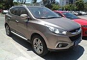 A Hyundai ix35 produced by Beijing Hyundai