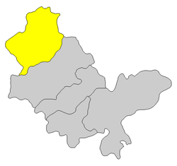 Location in Huizhou City