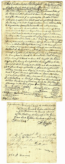 Indenture of apprenticeship binding Evan Morgan, a child aged 6 years and 11 months, for a period of 14 years, 1 month. Dated Feb. 1, 1823, Sussex Co., Delaware. Indenture - Servitude 1823.jpg