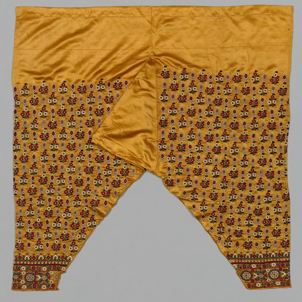 Datei:India, Cutch, 19th - early 20th century - "Salwar"- Woman's Trousers - 1925.514 - Cleveland Museum of Art.tif