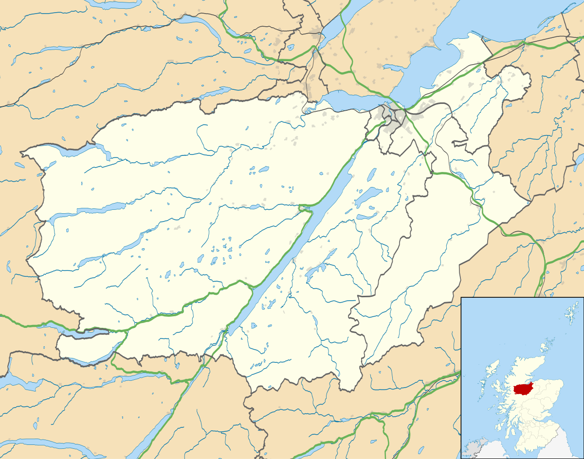 inverness map