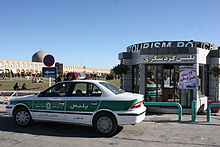 An Iranian police car Iran Police.JPG