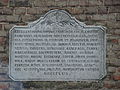 English: Memorial on external wall of the Sint-Tillo church Izegem.