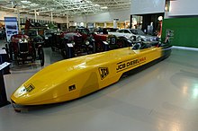 JCB Dieselmax, holder of the land speed record for diesel-engined vehicles
