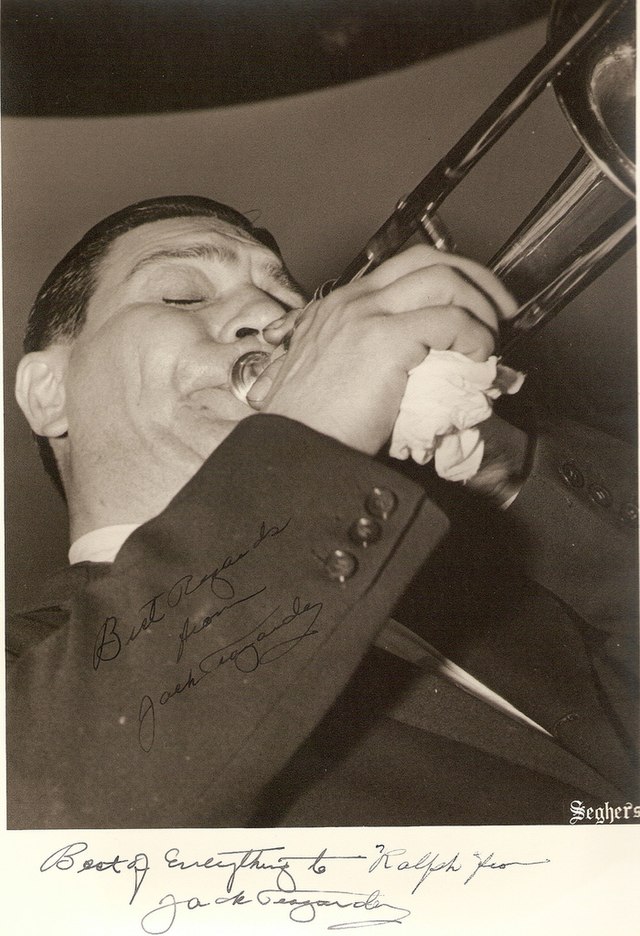 Jack Teagarden - portrait. Weldon Leo 'Jack' Teagarden , American jazz  trombonist, vocalist and composer: 20 August 1905 – 15 January 1964. No. 38  in the 'Jazz Club' Portrait Gallery series Stock Photo - Alamy